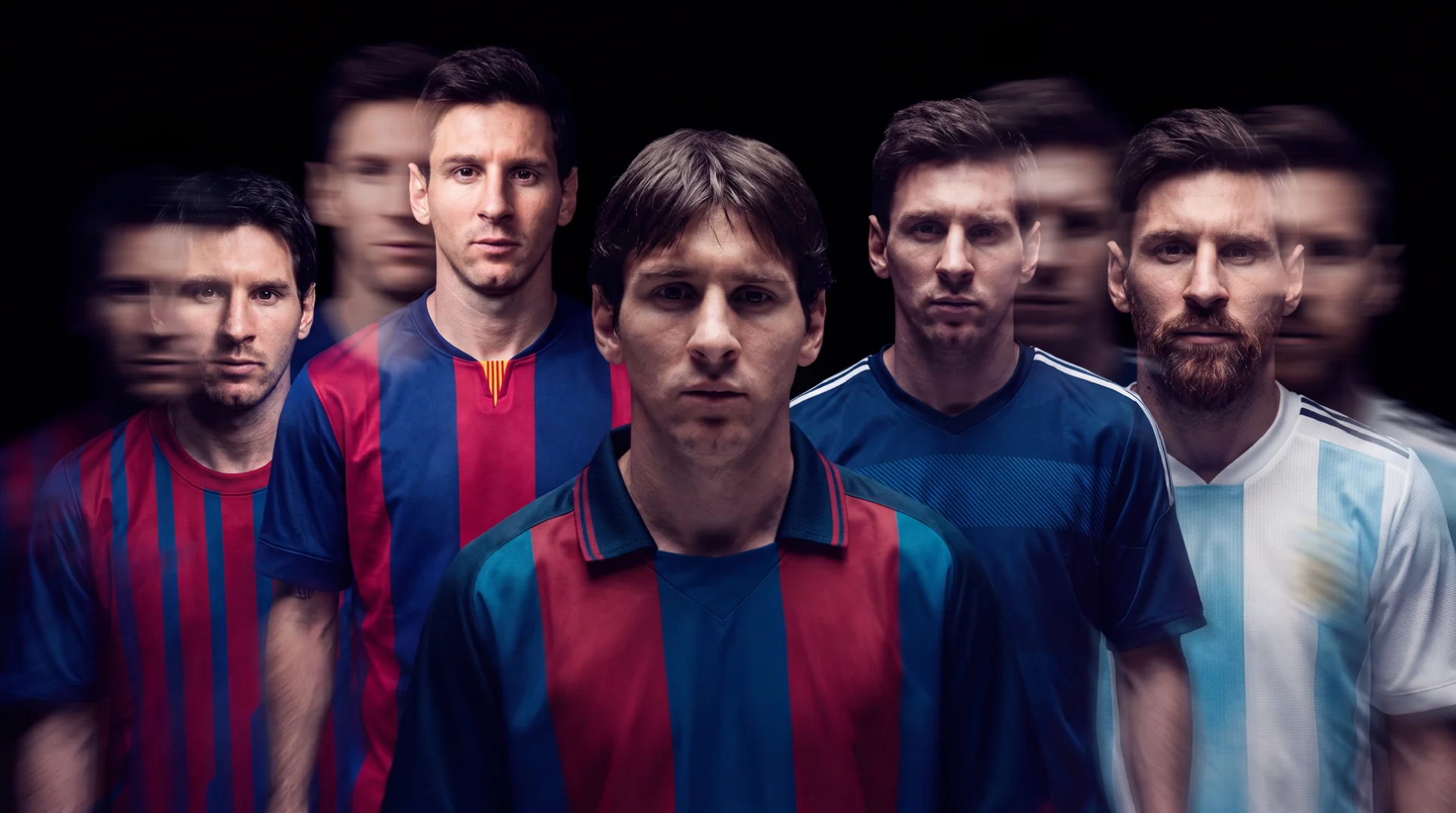Every era of Messi