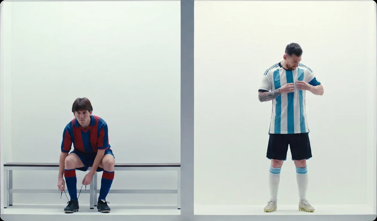 The boy and the champion